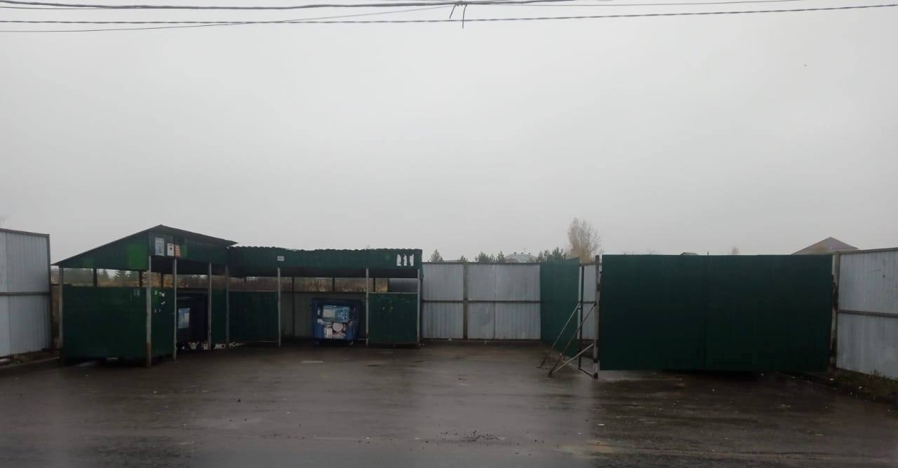 Контейнерная площадка в деревне Новая г.о. Солнечногорск будет расширена