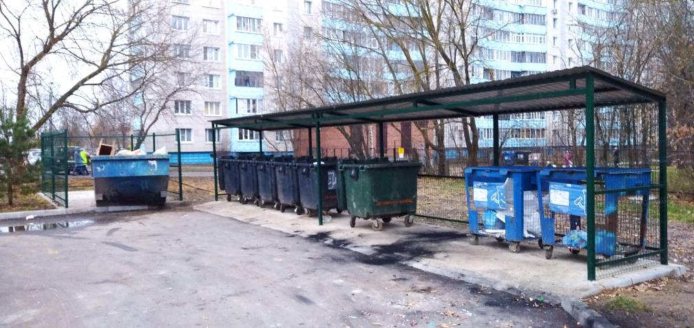 На контейнерной площадке на ул. Московская в Клину проведена проверка